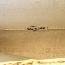 Load image into Gallery viewer, Vintage 60s Stylish Raffia/StrawTop Handle Bag in Cream/Beige-Vintage Handbag, Dolly Bag-Brand Spanking Vintage