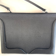 Load image into Gallery viewer, Vintage 70s Black Silk Satin Waldybag Evening/ Occasion Bag Made in Italy-Vintage Handbag, Evening Bag-Brand Spanking Vintage