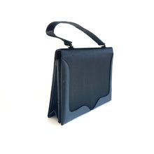 Load image into Gallery viewer, Vintage 70s Black Silk Satin Waldybag Evening/ Occasion Bag Made in Italy-Vintage Handbag, Evening Bag-Brand Spanking Vintage
