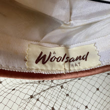 Load image into Gallery viewer, Vintage 50s 60s Bronze/ Copper Brown Pill Box Hat w/ Veil-Accessories, For Her-Brand Spanking Vintage