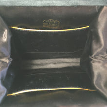 Load image into Gallery viewer, Vintage 40s/50s Luxurious Black Silk Waldybag Evening/Occasion Bag w/Diamanté-Vintage Handbag, Evening Bag-Brand Spanking Vintage