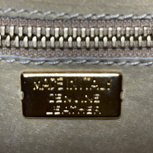 Load image into Gallery viewer, Vintage 80s Brown Leather Croc Print Bamboo Top Handle Bag Made in Italy-Vintage Handbag, Top Handle Bag-Brand Spanking Vintage