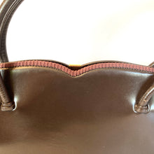 Load image into Gallery viewer, Vintage Waldybag Handbag in Tobacco Brown Leather by Waldybag with Matching Coin Purse-Vintage Handbag, Top Handle Bag-Brand Spanking Vintage