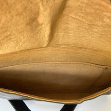 Load image into Gallery viewer, Vintage 70s Black Leather Slim Clutch Bag-Vintage Handbag, Clutch Bag-Brand Spanking Vintage