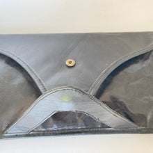 Load image into Gallery viewer, Vintage 70s Black Leather Slim Clutch Bag-Vintage Handbag, Clutch Bag-Brand Spanking Vintage
