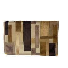 Load image into Gallery viewer, Vintage 70s Unused Rare Weymouth American Chenille Clutch Bag in Beige/Rust/Mustard-Vintage Handbag, Clutch Bag-Brand Spanking Vintage