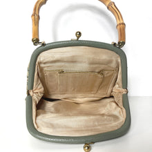 Load image into Gallery viewer, Vintage 60s/70s Dainty Tapestry Dolly Bag with Bamboo Handle-Vintage Handbag, Dolly Bag-Brand Spanking Vintage