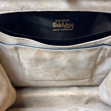 Load image into Gallery viewer, Vintage 50s/60s Black Patent Leather Classic Top Handle Bag Side Clasp Waldybag-Vintage Handbag, Top Handle Bag-Brand Spanking Vintage