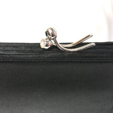 Load image into Gallery viewer, Vintage 40s/50s Luxurious Black Silk Waldybag Evening/Occasion Bag w/Diamanté-Vintage Handbag, Evening Bag-Brand Spanking Vintage