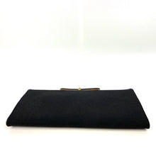 Load image into Gallery viewer, Vintage Elegant 40s/50s Black Clutch Waldybag Evening Bag Bow Clasp/Silk Purse-Vintage Handbag, Clutch Bag-Brand Spanking Vintage