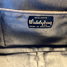 Load image into Gallery viewer, Vintage 50s/60s Handbag Black Patent Leather w/ Matching Black Silk Coin Purse Waldybag-Vintage Handbag, Top Handle Bag-Brand Spanking Vintage