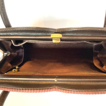Load image into Gallery viewer, Vintage Waldybag Handbag in Tobacco Brown Leather by Waldybag with Matching Coin Purse-Vintage Handbag, Top Handle Bag-Brand Spanking Vintage