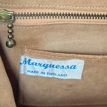 Load image into Gallery viewer, Vintage 50s/60s Dainty Buttercream Lizard Skin Top Handle Bag by Marquessa Made in England-Vintage Handbag, Exotic Skins-Brand Spanking Vintage