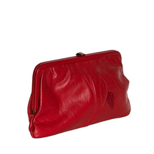 Load image into Gallery viewer, Vintage 60s 70s Lipstick Red Leather Clutch Bag Evening/Occasion by Jane Shilton Made in England-Vintage Handbag, Clutch Bag-Brand Spanking Vintage