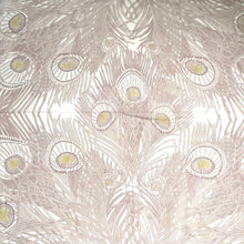 Load image into Gallery viewer, Vintage 90s Liberty of London Silk Chiffon Scarf in 'Hera' Peacock Feather Design-Scarves-Brand Spanking Vintage