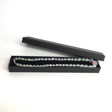Load image into Gallery viewer, Vintage 50s Aurora Borealis Graduated Crystal Glass Bead Necklace with Silvertone Screw Clasp-Accessories, For Her-Brand Spanking Vintage