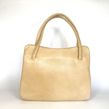 Load image into Gallery viewer, Vintage 60s/70s Tan/Red/Green/Cream/Brown Leather Patchwork Dolly Bag by Jane Shilton Made in England-Vintage Handbag, Dolly Bag-Brand Spanking Vintage