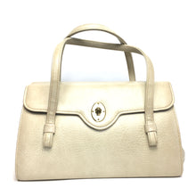 Load image into Gallery viewer, Vintage Large Beige/Cream Weymouth American Faux Leather Handbag w/Umbrella Pocket-Vintage Handbag, Large Handbag-Brand Spanking Vintage