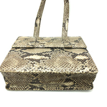 Load image into Gallery viewer, Vintage Python Skin Handbag With Shoulder Strap Made In Singapore-Vintage Handbag, Exotic Skins-Brand Spanking Vintage