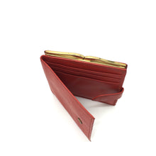 Load image into Gallery viewer, SOLD Vintage 50s/60s Large Lipstick Red Leather Handbag w/ Matching Red Leather Wallet Purse-Vintage Handbag, Kelly Bag-Brand Spanking Vintage