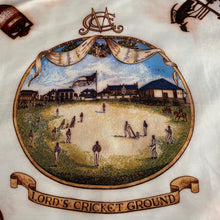 Load image into Gallery viewer, Vintage Cricket Scarf Lord's Cricket Ground Grand Jubilee Match 1837-Scarves-Brand Spanking Vintage