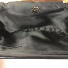 Load image into Gallery viewer, Vintage 70s Rare Weymouth American Chenille Folding Handle Clutch Bag in Beige/Rust/Black-Vintage Handbag, Clutch Bag-Brand Spanking Vintage
