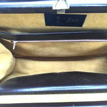 Load image into Gallery viewer, Vintage Rich Brown Eros Snakeskin And Leather Twin Handle Bag-Vintage Handbag, Exotic Skins-Brand Spanking Vintage