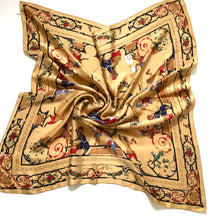 Load image into Gallery viewer, Large Beckford Silk Buckingham Palace Royal Collection Scarf, Rare White Drawing Room Scarf-Scarves-Brand Spanking Vintage