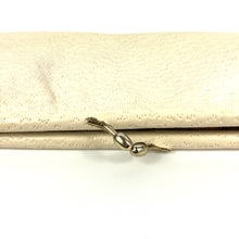 Load image into Gallery viewer, Vintage 50s/60s Small Cream/Ivory Dainty Leather Faux Pigskin Clutch Bag-Vintage Handbag, Clutch Bag-Brand Spanking Vintage