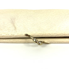 Load image into Gallery viewer, Vintage 50s/60s Small Cream/Ivory Dainty Leather Faux Pigskin Clutch Bag-Vintage Handbag, Clutch Bag-Brand Spanking Vintage
