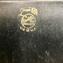 Load image into Gallery viewer, Vintage Large 50s Spotlite USA Top Handle Bag in Chenille Floral Tapestry/Black Faux Leather-Vintage Handbag, Large Handbag-Brand Spanking Vintage