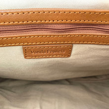 Load image into Gallery viewer, Vintage Very Large 90s Light Tan Leather Tote bag, Overnight, Weekend Bag-Vintage Handbag, Large Handbag-Brand Spanking Vintage