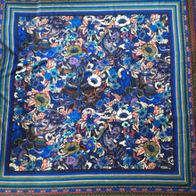 Load image into Gallery viewer, Vintage 80s Liberty of London Large Varuna Wool Scarf/Wrap/Shawl Rare Design-Scarves-Brand Spanking Vintage