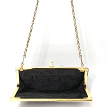 Load image into Gallery viewer, Vintage Harlequin Snakeskin Clutch Chain Bag by Jane Shilton in Red, Grey, Black Made in England-Vintage Handbag, Exotic Skins-Brand Spanking Vintage