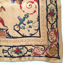 Load image into Gallery viewer, Large Beckford Silk Buckingham Palace Royal Collection Scarf, Rare White Drawing Room Scarf-Scarves-Brand Spanking Vintage