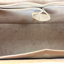 Load image into Gallery viewer, Vintage 40s/50s Boxy Python Skin Top Handle Handbag With Silver Postman's Lock-Vintage Handbag, Exotic Skins-Brand Spanking Vintage