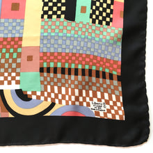 Load image into Gallery viewer, Vintage Liberty of London 60s/70s Large Silk Scarf in Collier Campbell Bauhaus, Rare Collectable, Made in England-Scarves-Brand Spanking Vintage