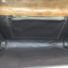 Load image into Gallery viewer, Vintage 50s dainty blond turtle skin handbag with gilt clasp and leather lining-Vintage Handbag, Exotic Skins-Brand Spanking Vintage