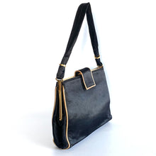 Load image into Gallery viewer, Vintage 50s/60s Luxurious Black And Gold Silk Waldybag Evening/Occasion Bag w/ Fixed Silk Coin Purse-Vintage Handbag, Evening Bag-Brand Spanking Vintage