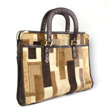 Load image into Gallery viewer, Vintage 70s Large Weymouth American Chenille Carpet Bag Tote/Laptop/Overnight/Work Bag with Matching Purse-Vintage Handbag, Large Handbag-Brand Spanking Vintage