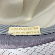 Load image into Gallery viewer, Vintage 50s 60s Pale Lilac Lavender Pill Box Hat w/ Veil / Grey Feathers-Accessories, For Her-Brand Spanking Vintage