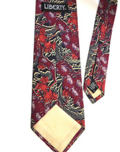 Load image into Gallery viewer, Vintage Tana Lawn Cotton Tie by Liberty of London in Stylised William Morris Design-Accessories, For Him-Brand Spanking Vintage
