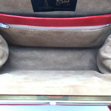 Load image into Gallery viewer, Vintage Small Dainty Lipstick Red Leather Classic Ladylike handbag by Eros Made in Britain-Vintage Handbag, Kelly Bag-Brand Spanking Vintage