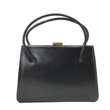 Load image into Gallery viewer, Vintage Handbag 50s Unused With Tags In Black Leather And Ponyskin w/ Matching Purse By Waldybag-Vintage Handbag, Exotic Skins-Brand Spanking Vintage