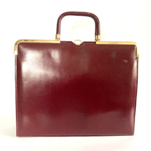 Load image into Gallery viewer, Vintage 70s/80s Ackery Snakeskin And Leather 'Starburst' Design Handbag/Work Bag Burgundy,Black,Grey-Vintage Handbag, Exotic Skins-Brand Spanking Vintage
