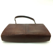 Load image into Gallery viewer, Vintage 50s Slim Dark Chocolate Dainty Lizard Skin Classic Ladylike Bag By Waldybag-Vintage Handbag, Exotic Skins-Brand Spanking Vintage