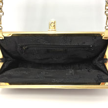 Load image into Gallery viewer, Vintage Harlequin Snakeskin Clutch Chain Bag by Jane Shilton in Red, Grey, Black Made in England-Vintage Handbag, Exotic Skins-Brand Spanking Vintage