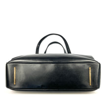 Load image into Gallery viewer, Vintage 50s/60s Large Black Leather Handbag/Overnight/Gladstone Bag 'The Voyager' by Fassbender Made In England-Vintage Handbag, Large Handbag-Brand Spanking Vintage