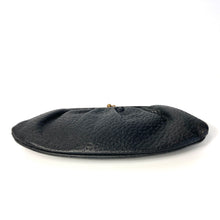 Load image into Gallery viewer, Vintage Small Black Dainty Leather Clutch Bag-Vintage Handbag, Clutch Bag-Brand Spanking Vintage