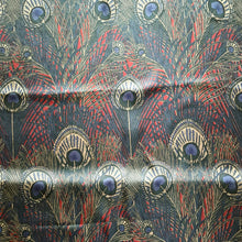 Load image into Gallery viewer, Vintage Liberty Of London Large Silk Scarf In &#39;Hera&#39; Design In Dark Blue/Red-Scarves-Brand Spanking Vintage

